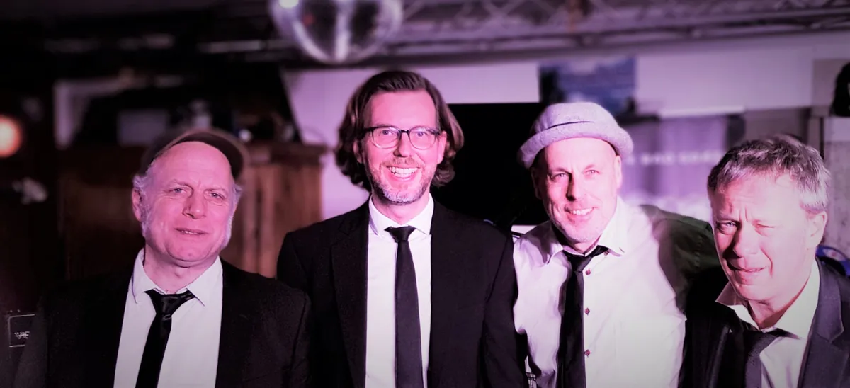 Das Quartett: The Bad Goats zu viert