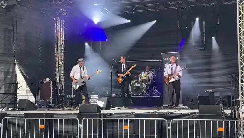 Pete „The Heat“ am Schlagzeug, on Stage in Siegburg